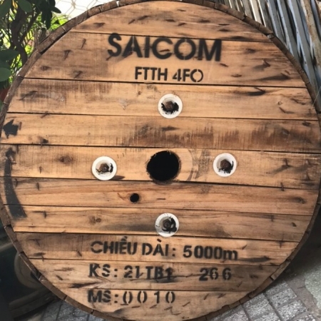 CÁP QUANG THUÊ BAO TRUY NHẬP TREO  SAICOM - FTTH  4FO