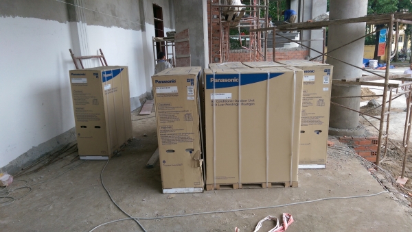 Thi công hệ thống M&E. Dự án xây dựng, cải tạo Lữ Đoàn 596 Năm 2016 