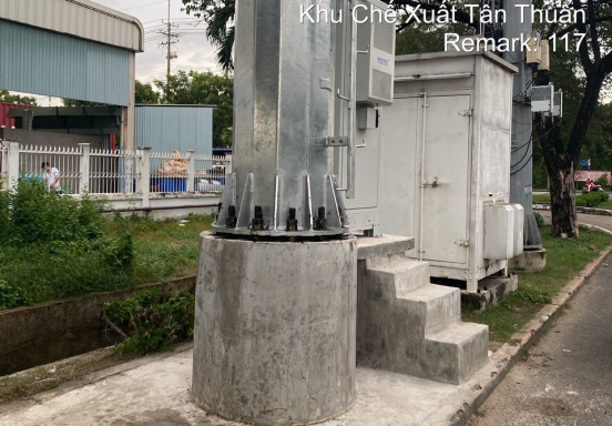 Xây dựng cơ sở hạ tầng viễn thông trạm HCM2022-117 - VNPT TP.HCM năm 2022