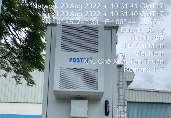 Xây dựng cơ sở hạ tầng viễn thông trạm HCM2022-117 - VNPT TP.HCM năm 2022