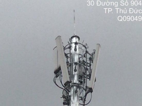 Thay thế anten dây co trạm Q09049M
