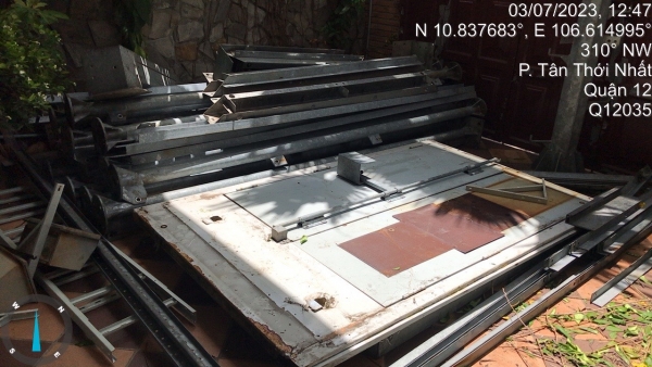 Tháo dỡ thu hồi thiết bị trạm BTS Q12135M