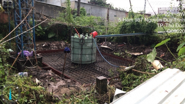 Thay thế anten dây co trạm Q09020M