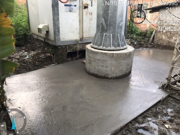 Thay thế anten dây co trạm BCH052M