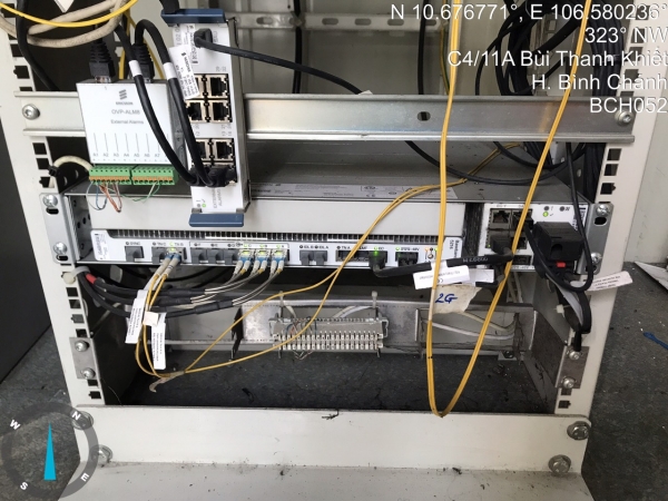 Thay thế anten dây co trạm BCH052M