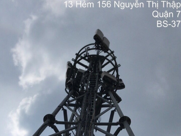 Xây dựng cơ sở hạ tầng viễn thông trạm HCM2021-BS-37