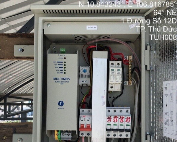 Xây dựng cơ sở hạ tầng viễn thông trạm HCM2022-TUH-008