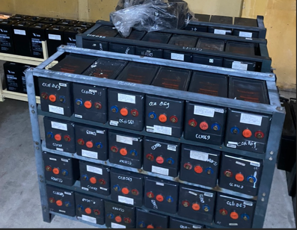 Lắp đặt Accu Lithium 48V-100Ah; Tháo dỡ, vận chuyển accu thu hồi về kho