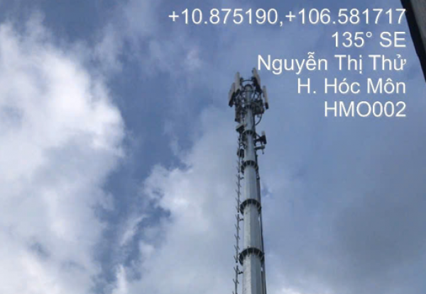 Thay thế anten dây co trạm HMO002M