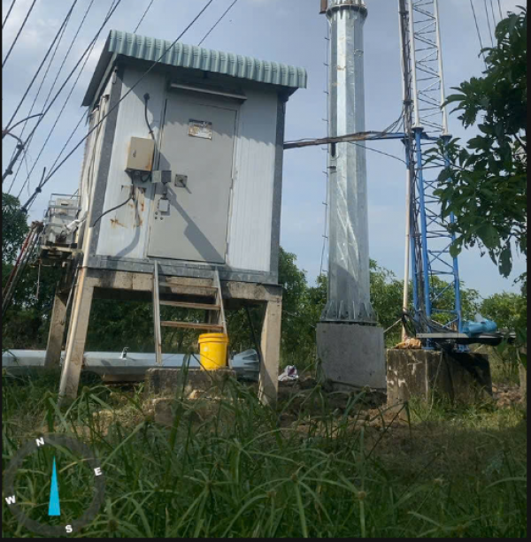 Thay thế anten dây co trạm CCH110M