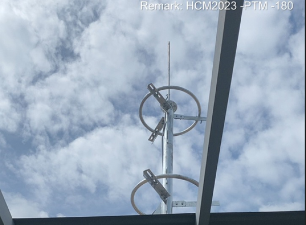 Xây dựng cơ sở hạ tầng viễn thông trạm HCM2023-PTM-180