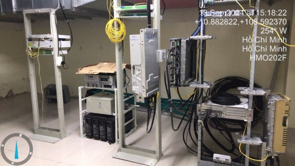 Trang bị và lắp đặt tủ nguồn, accu cho IBS năm 2024