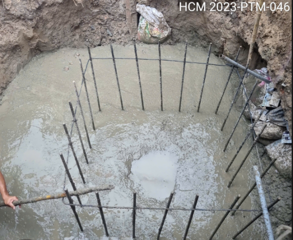 Xây dựng cơ sở hạ tầng viễn thông trạm HCM2023-PTM-046