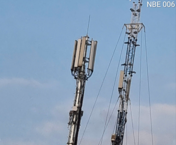 Thay thế anten dây co trạm NBE006M