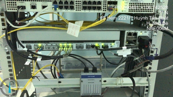 Thay thế anten dây co trạm NBE006M