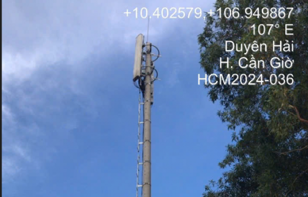 Xây dựng cơ sở hạ tầng viễn thông trạm HCM2024-036